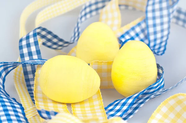 Žluté vejce — Stock fotografie