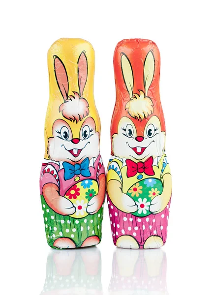 Chocolate bunnies — Stock Photo, Image