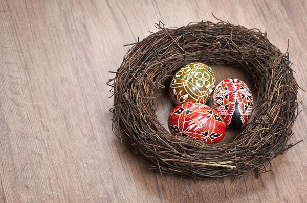 Painted eggs — Stock Photo, Image