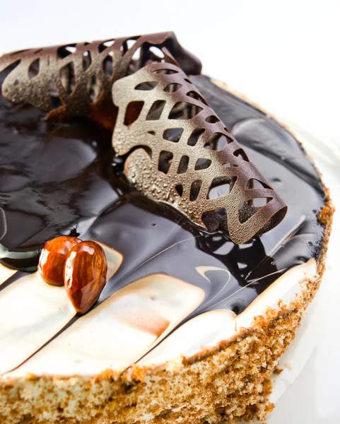 Шоколадный пирог  . — стоковое фото