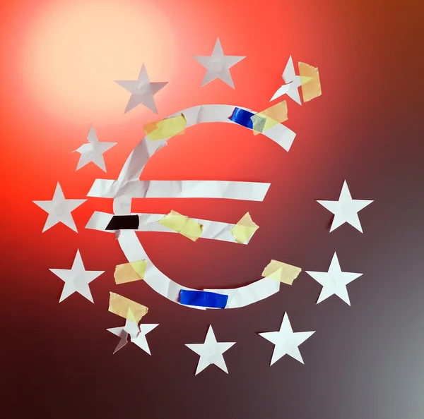 Eurozone crisis — Stock Photo, Image