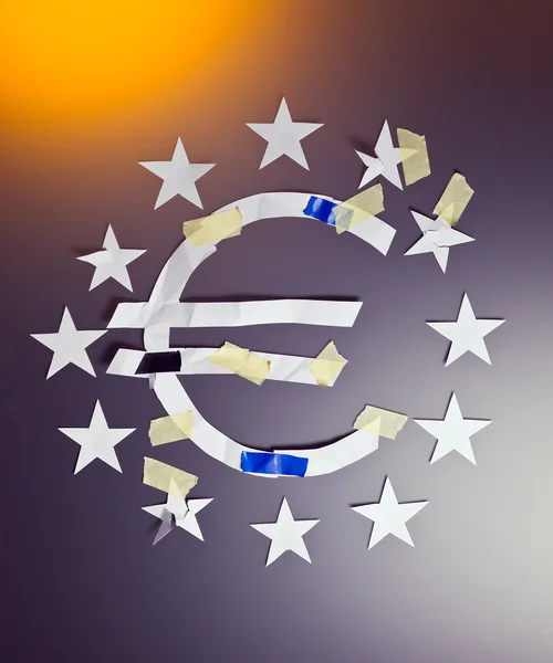 Eurozone crisis — Stock Photo, Image