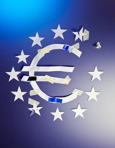 Krise in der Eurozone — Stockfoto