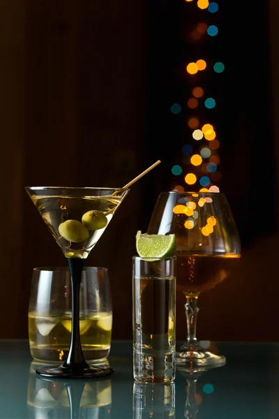 Alcoholhoudende dranken. — Stockfoto