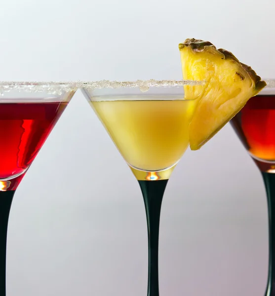 Lunettes avec cocktail — Photo