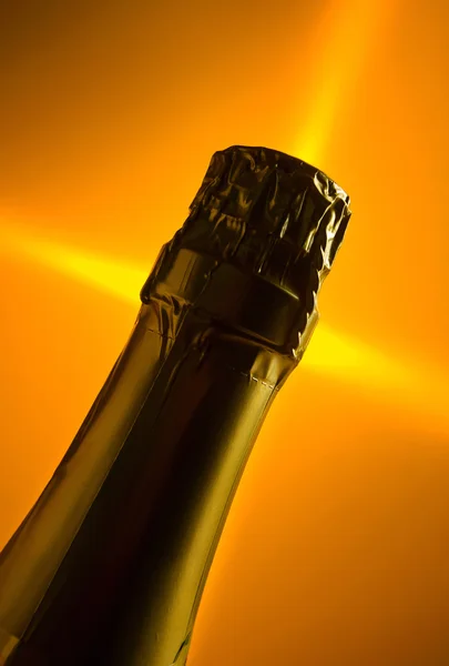 stock image Champagne bottle .