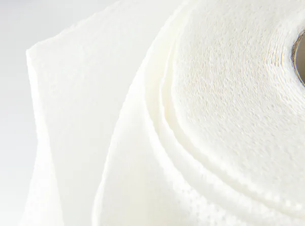 Ręcznik biały papier. — Zdjęcie stockowe