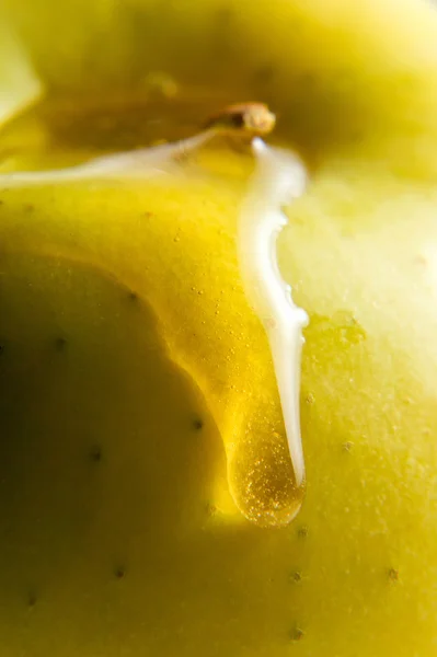 Honey and apple. — Stock Photo, Image