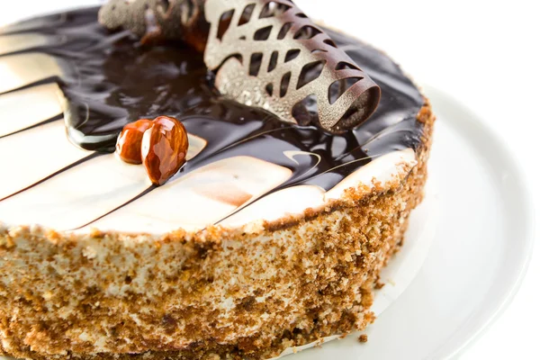 Torta de chocolate  . — Fotografia de Stock