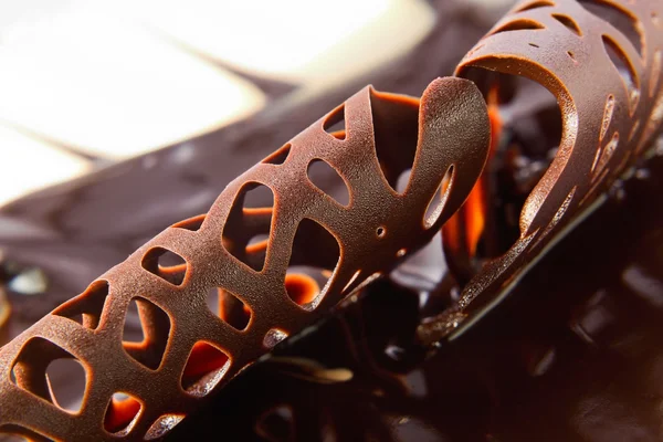 Chocolate pie . — Stock Photo, Image