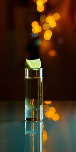 Tequila och lime. — Stockfoto