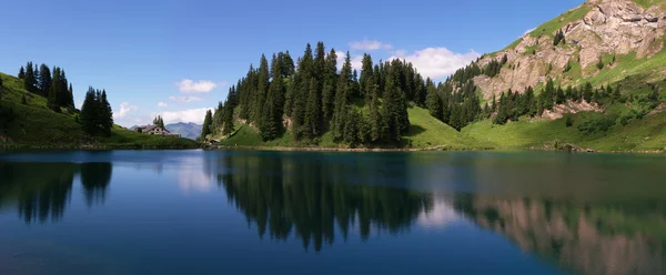 stock image lake in Alps mountains