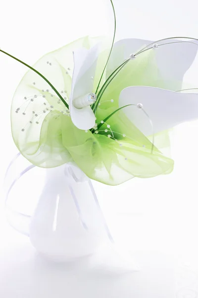 Luxusní kytice jako stolní dekorace — Stock fotografie