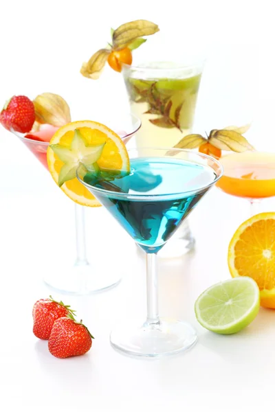 Parti cocktails och longdrinks — Stockfoto