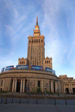 Palace of Culture and Science in Warsaw clipart