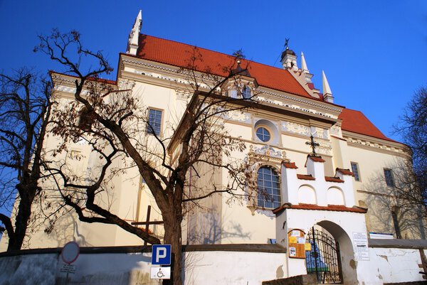 Old city Kazimierz Dolny view from main street