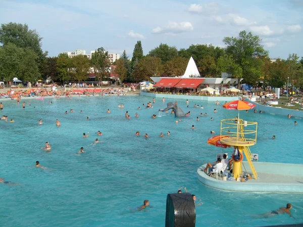 stock image Thermal swimming pool