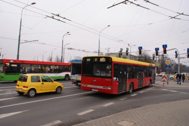 otobüs durağı