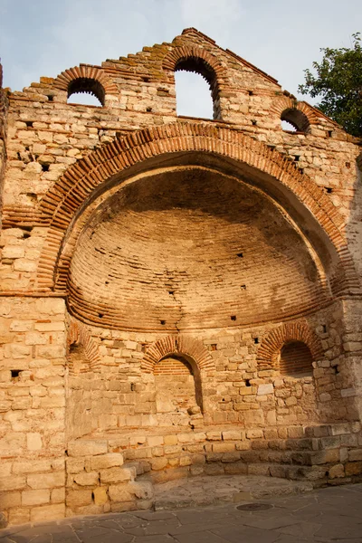 Alte Kirche in Nesebr, Bulgarien, UNESCO-Weltkulturerbe lizenzfreie Stockfotos