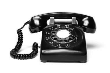 Antique telephone clipart