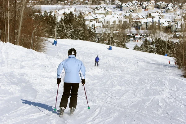 Esquiador alpino Fotos de stock libres de derechos