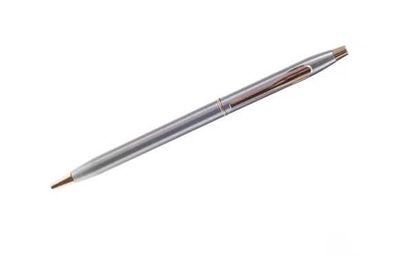 Metaliczny długopis — Zdjęcie stockowe