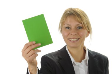 Green card clipart