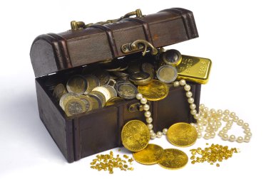 Treasure chest clipart