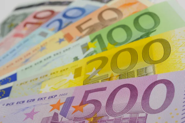 Abanico Euro — Foto de Stock