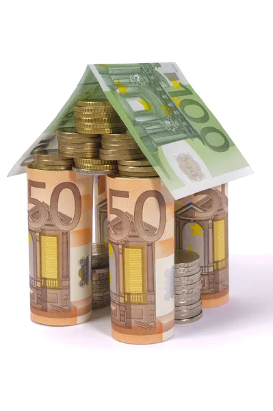 Euro huis — Stockfoto