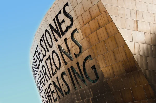 stock image Wales Millennium Centre in Mermaid Quay, Cardiff