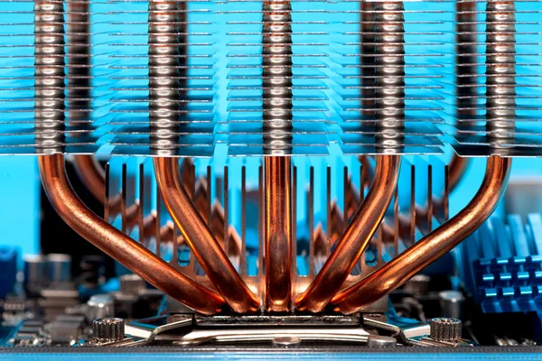 Processor cooling system — Stock Photo, Image