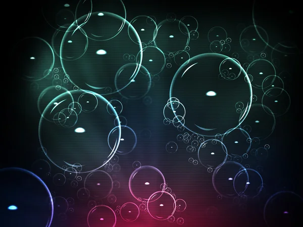 Water bubble background — Stock Photo, Image