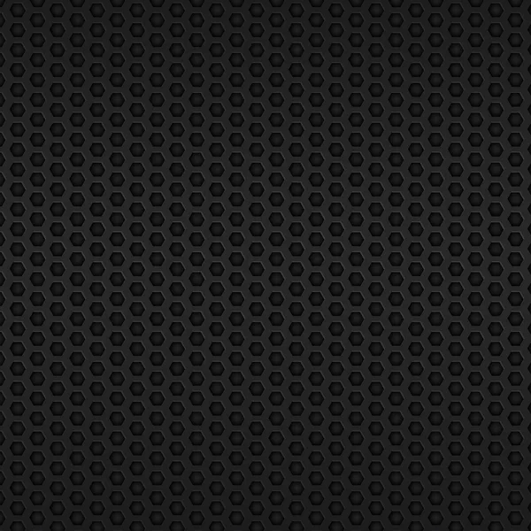 Maille métallique noire — Image vectorielle