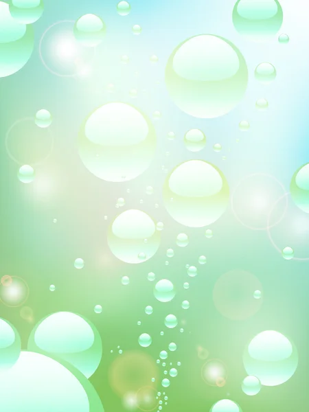 水气泡背景 0412 — 图库矢量图片