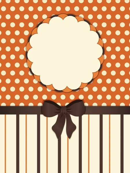 Stock vector Vintage striped background border