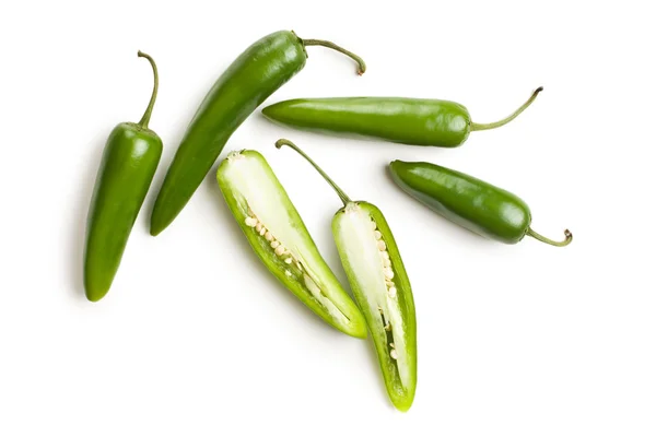 Jalapenos Chili Peppers — Stock Photo, Image
