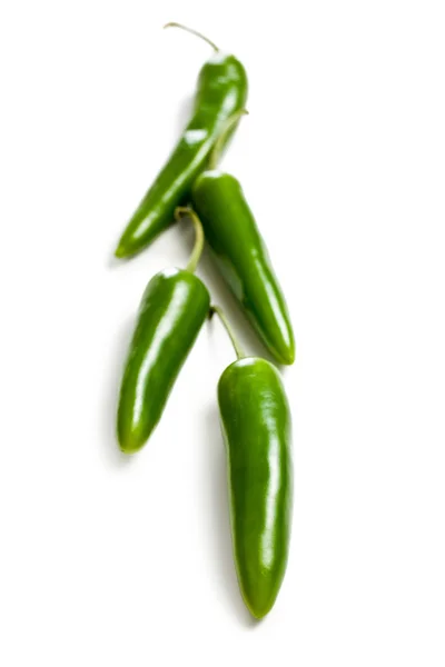 Jalapenos Chili Peppers — Stok Foto