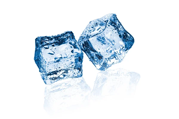Két jégkockát — Stock Fotó