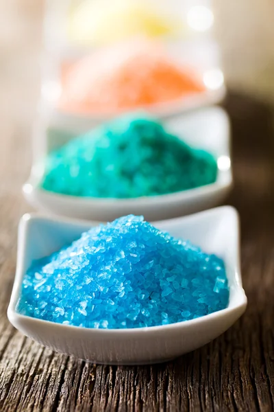 Aromatic bath sea salt — Stock Photo, Image