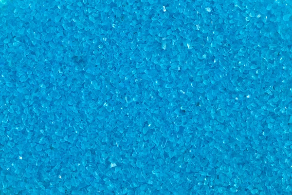 Blue bath salt background — Stock Photo, Image