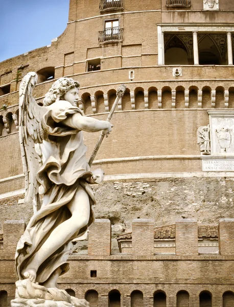 Castel Sant 'Angelo i Rom Royaltyfria Stockbilder