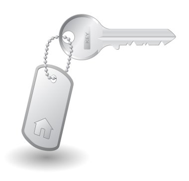 Key to own home clipart