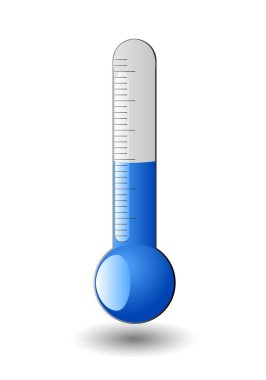Mavi termometre