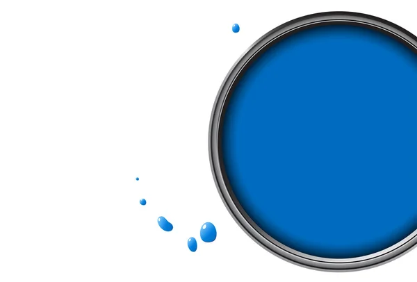 Blue paint — Stock Photo, Image