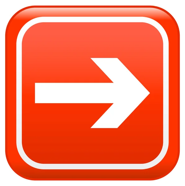 Emergency arrow sign — Stock Photo, Image
