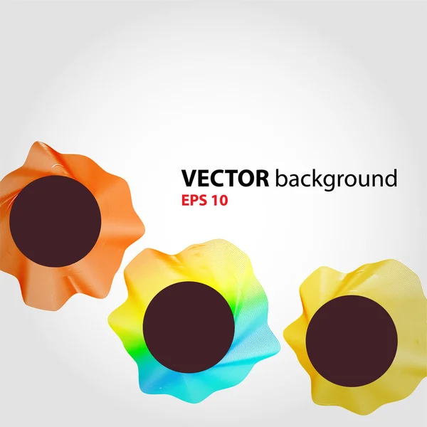 Absztrakt vektor háttér. — Stock Vector