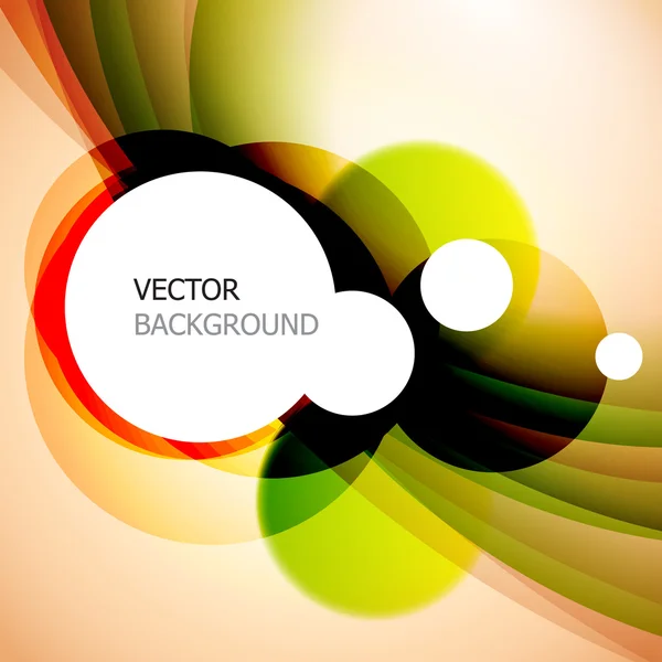 Abstracte vectorachtergrond. — Stockvector