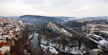 Eski kasaba veliko Tırnovo Bulgaristan Avrupa'da