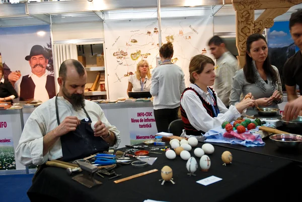 stock image Stand at the International Tourism Fair